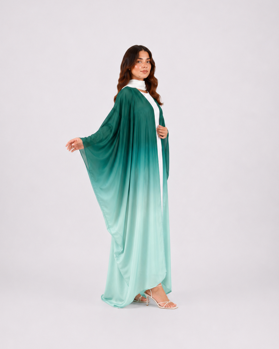 Mira Butterfly Open Abaya JILBAYA