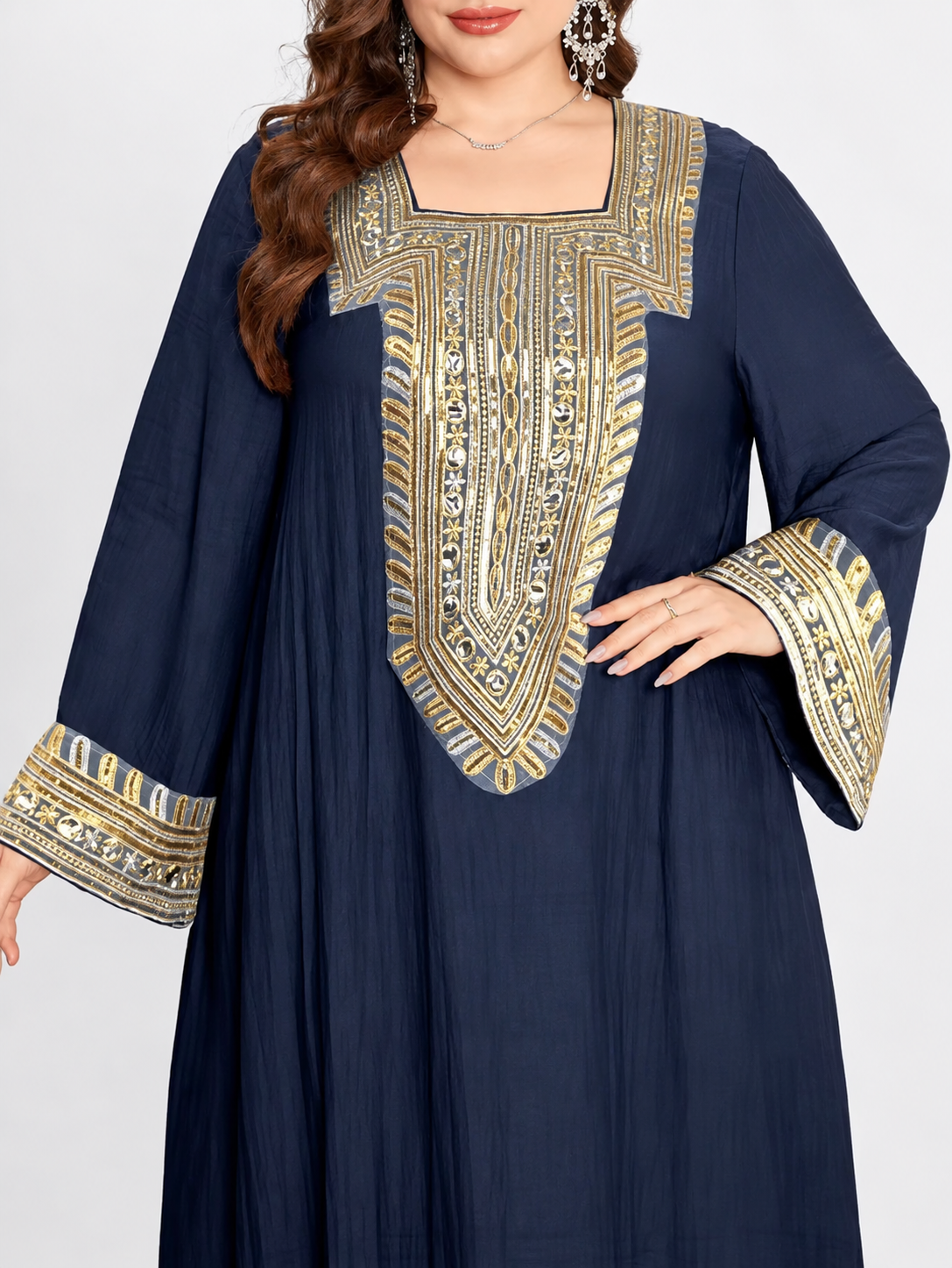 Zafira Embroidered Abaya JILBAYA