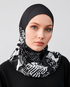 Axis Print Sports Hijab JILBAYA