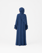 Abaya with Drawstring Cuffs JILBAYA