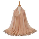 Sequin Tassel Chiffon Hijab JILBAYA
