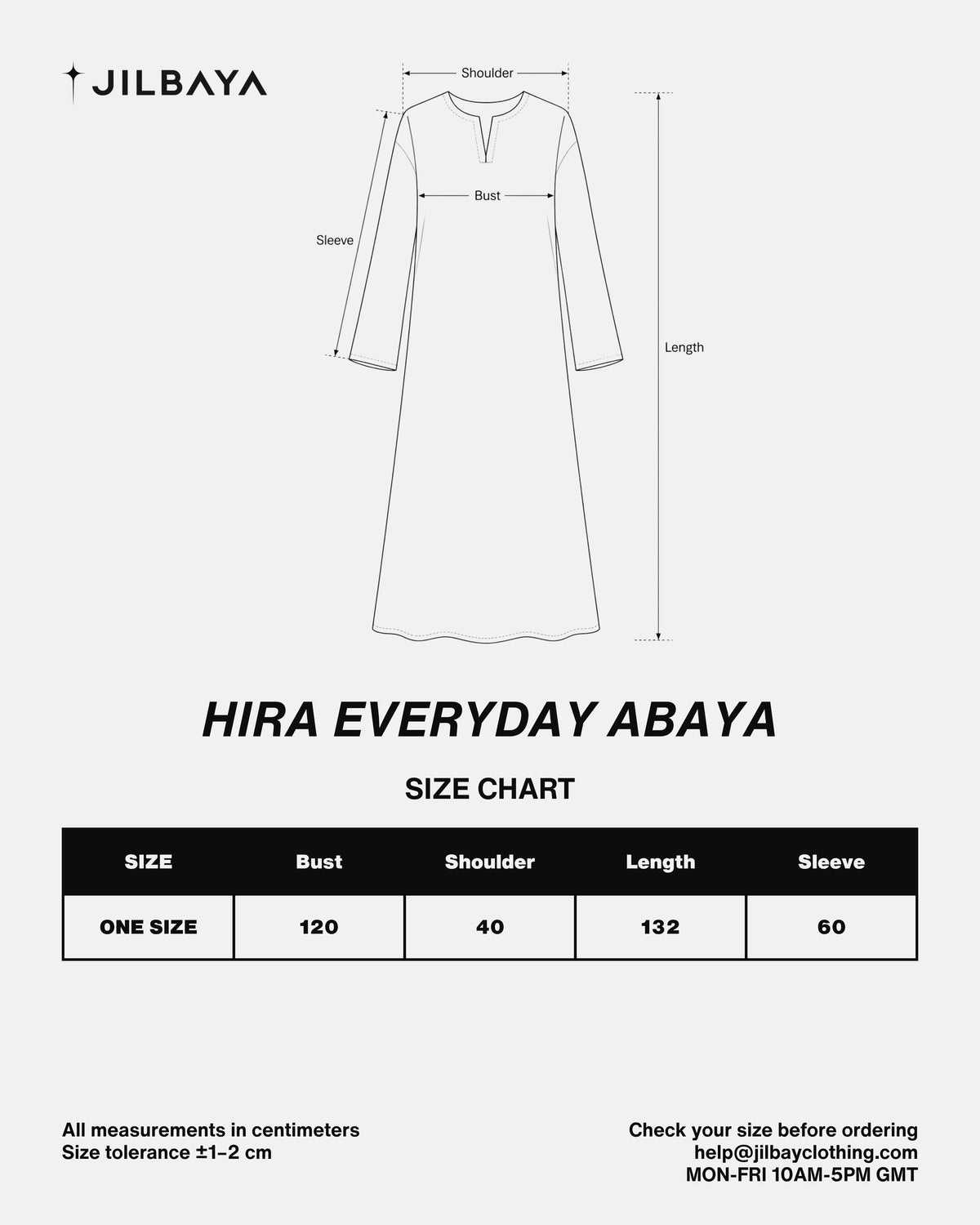 Hira Everyday Abaya JILBAYA