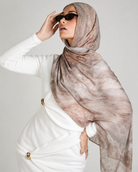 Blush Marble Hijab JILBAYA