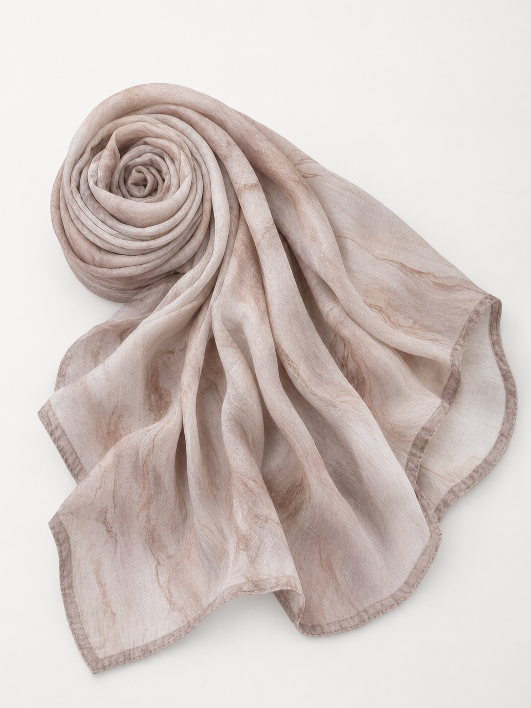 Blush Marble Hijab JILBAYA