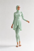 Ayla Flow Burkini Set – Mint JILBAYA