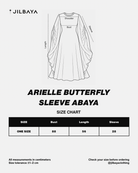 Arielle Butterfly Sleeve Abaya JILBAYA