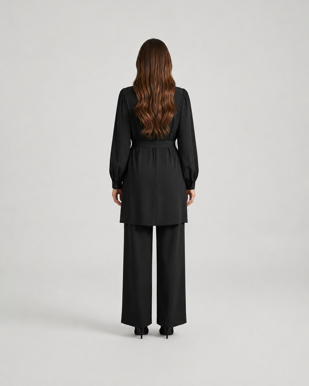 Tie-Waist Wide-Leg Co-Ord Set JILBAYA