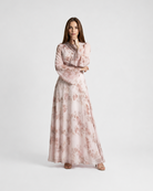 Delicate Floral Maxi Dress JILBAYA