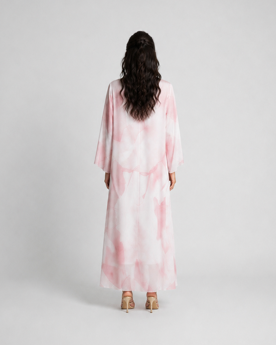 Blush Flow Maxi Dress JILBAYA