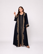Layali Embroidered Abaya (Plus Size) JILBAYA