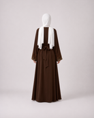 Luxe Embellished Open Abaya Set JILBAYA