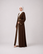 Luxe Embellished Open Abaya Set JILBAYA