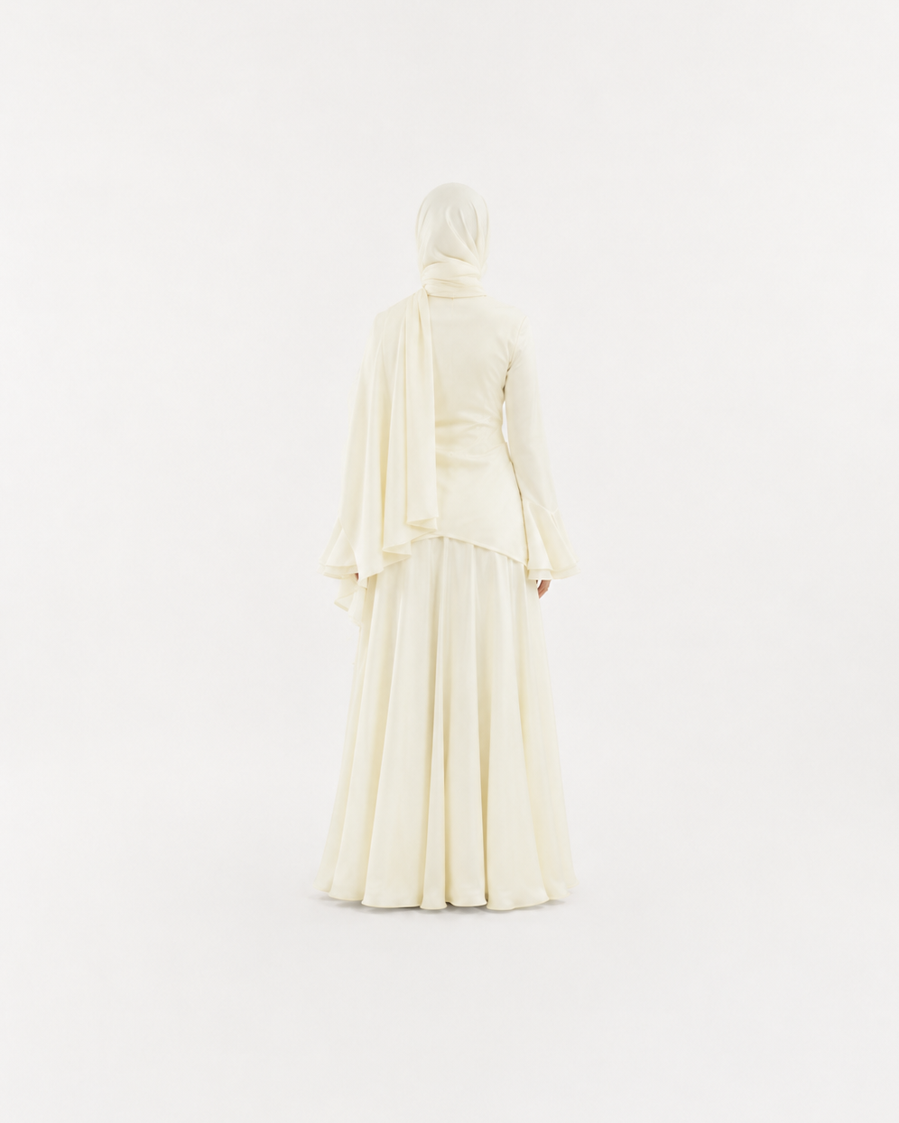 Elina Flare Sleeve Co-Ord Set JILBAYA