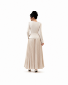 Leena Floral Pleated Dress JILBAYA