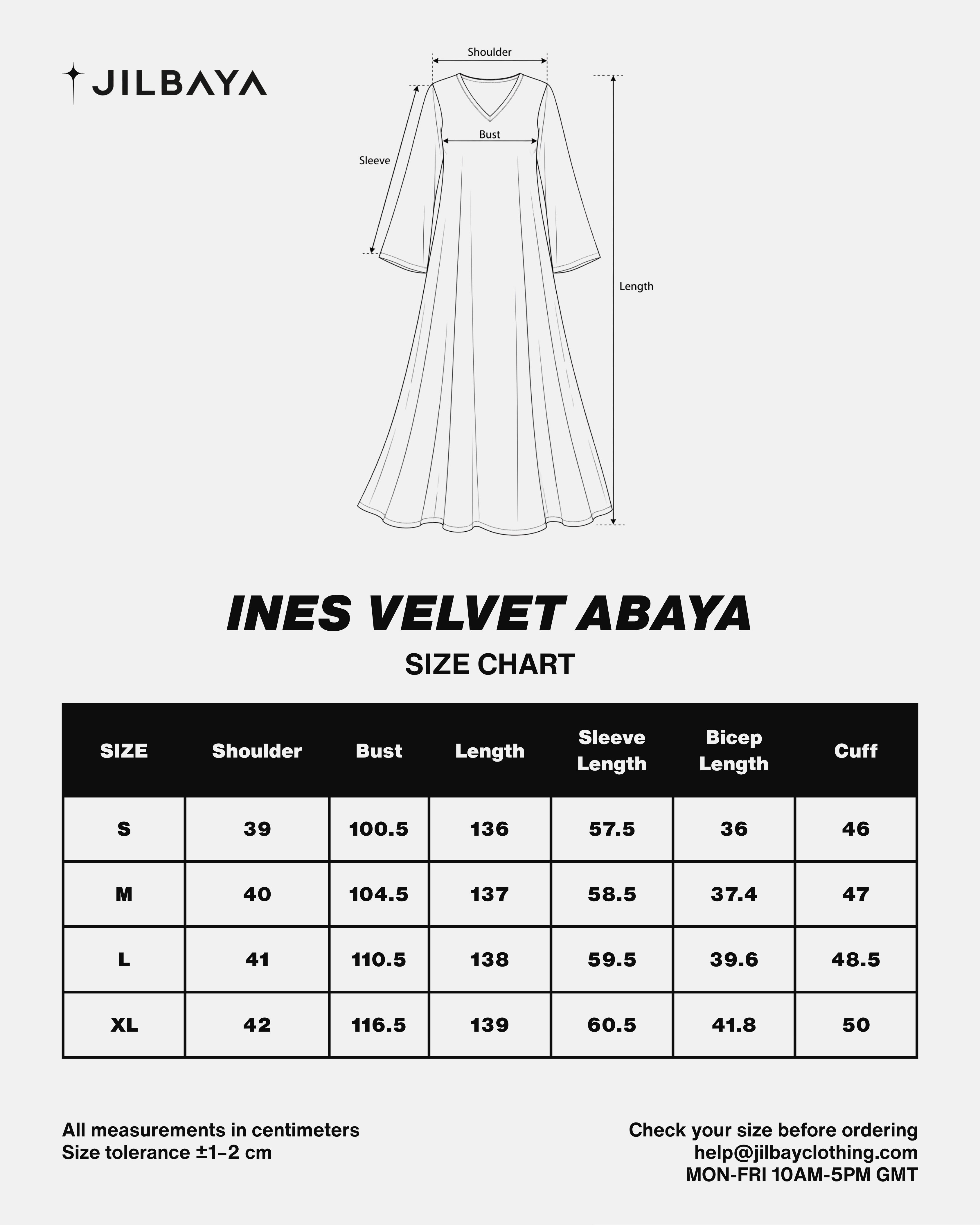 Ines Velvet Abaya JILBAYA