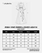 Rima Vine Embellished Abaya JILBAYA