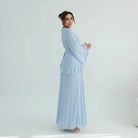 Chiffon Long Sleeve Dress Elegant Slim Fit JILBAYA