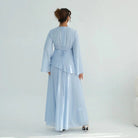Chiffon Long Sleeve Dress Elegant Slim Fit JILBAYA