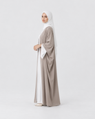 Sakina Contrast Cuff Abaya JILBAYA