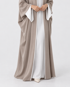 Sakina Contrast Cuff Abaya JILBAYA