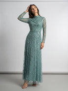 Aurelia Hand-Embellished Tulle Gown JILBAYA