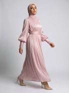 Elegant Ruffle Sleeve Dress JILBAYA