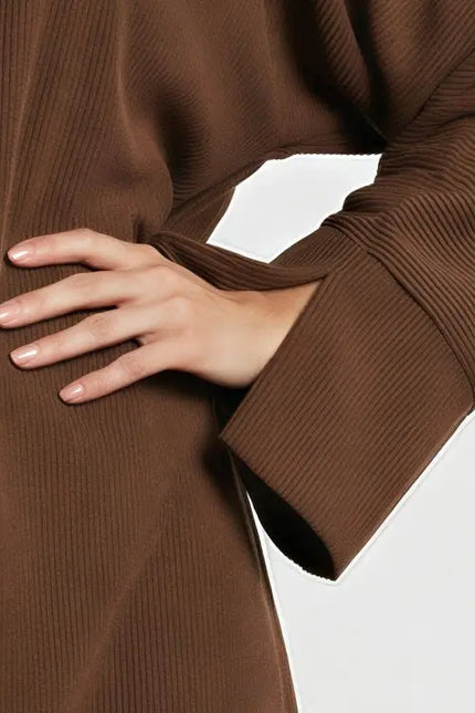 Winter Corduroy Closed Abaya JILBAYA