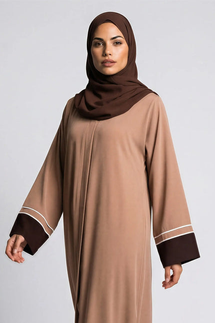 Loose Fit Abaya with Elegant Detail JILBAYA