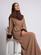 Loose Fit Abaya with Elegant Detail JILBAYA