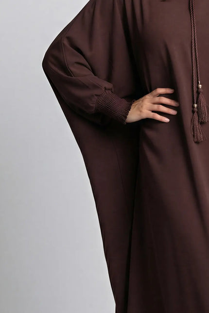 Long Sleeve Hooded Abaya JILBAYA