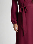 Elegant Long Sleeve Abaya Dress JILBAYA