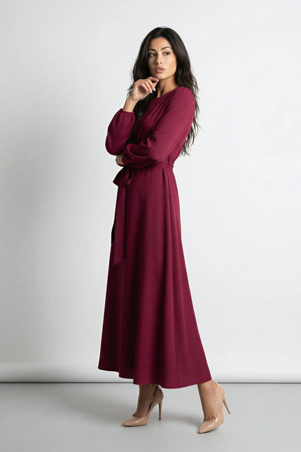 Elegant Long Sleeve Abaya Dress JILBAYA