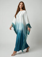 Batwing Sleeve Tassel Abaya JILBAYA