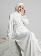 Abaya With Lace Sleeves JILBAYA