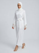 Abaya With Lace Sleeves JILBAYA