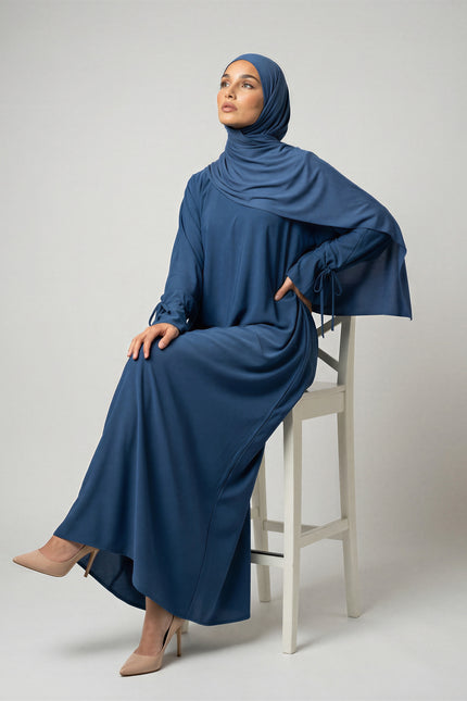 Abaya with Drawstring Cuff JILBAYA