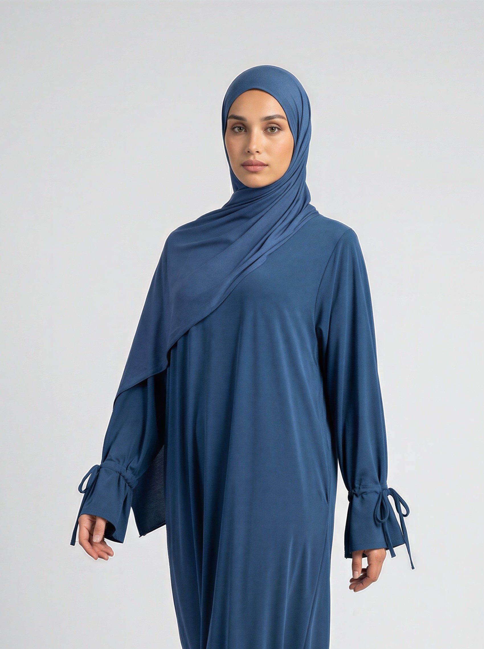 Abaya with Drawstring Cuff JILBAYA