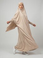 Jilbab with Ribbed Cuffs JILBAYA