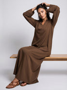 Wide Cuff Sleeve Abaya Dress JILBAYA