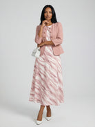 Marble Two-Piece Dress Set JILBAYA