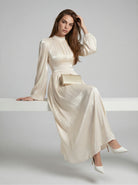 Élan Silk Dress JILBAYA