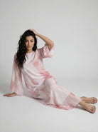 Blush Flow Maxi Dress JILBAYA