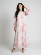 Blush Flow Maxi Dress JILBAYA