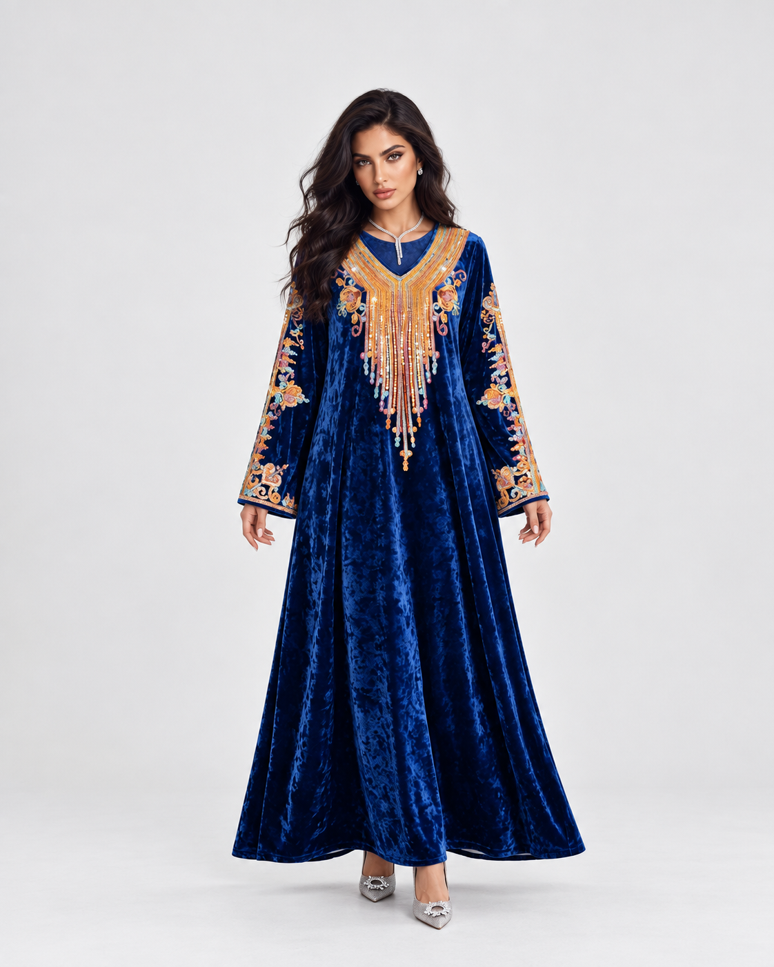 Ines Velvet Abaya JILBAYA