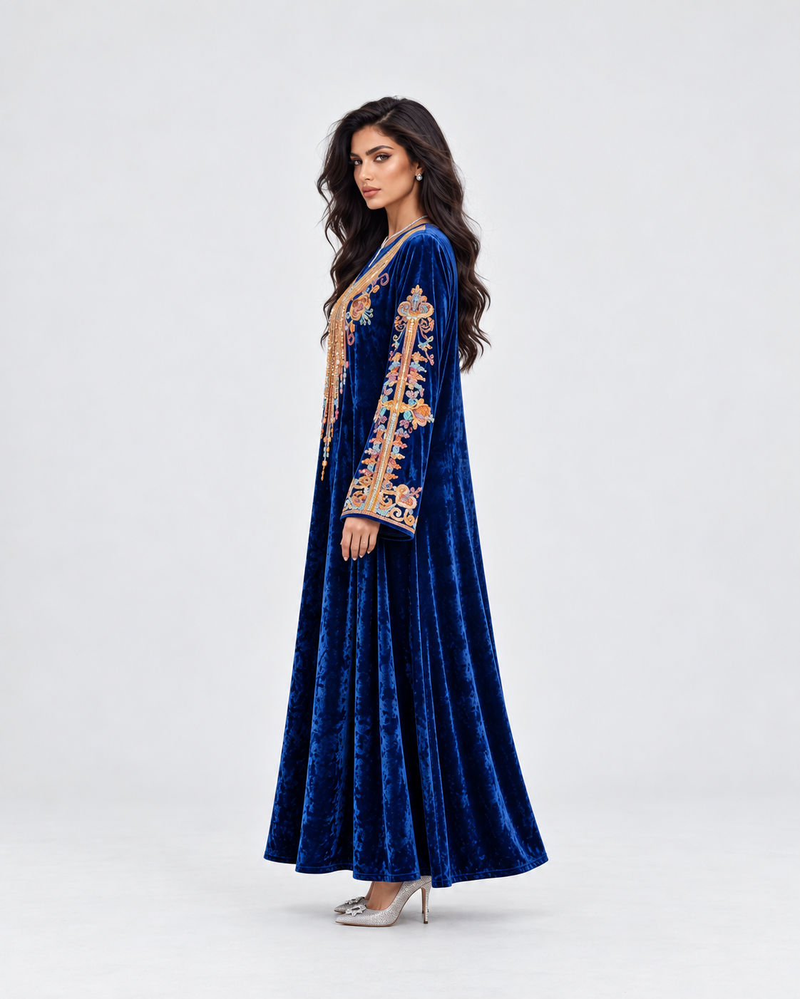 Ines Velvet Abaya JILBAYA