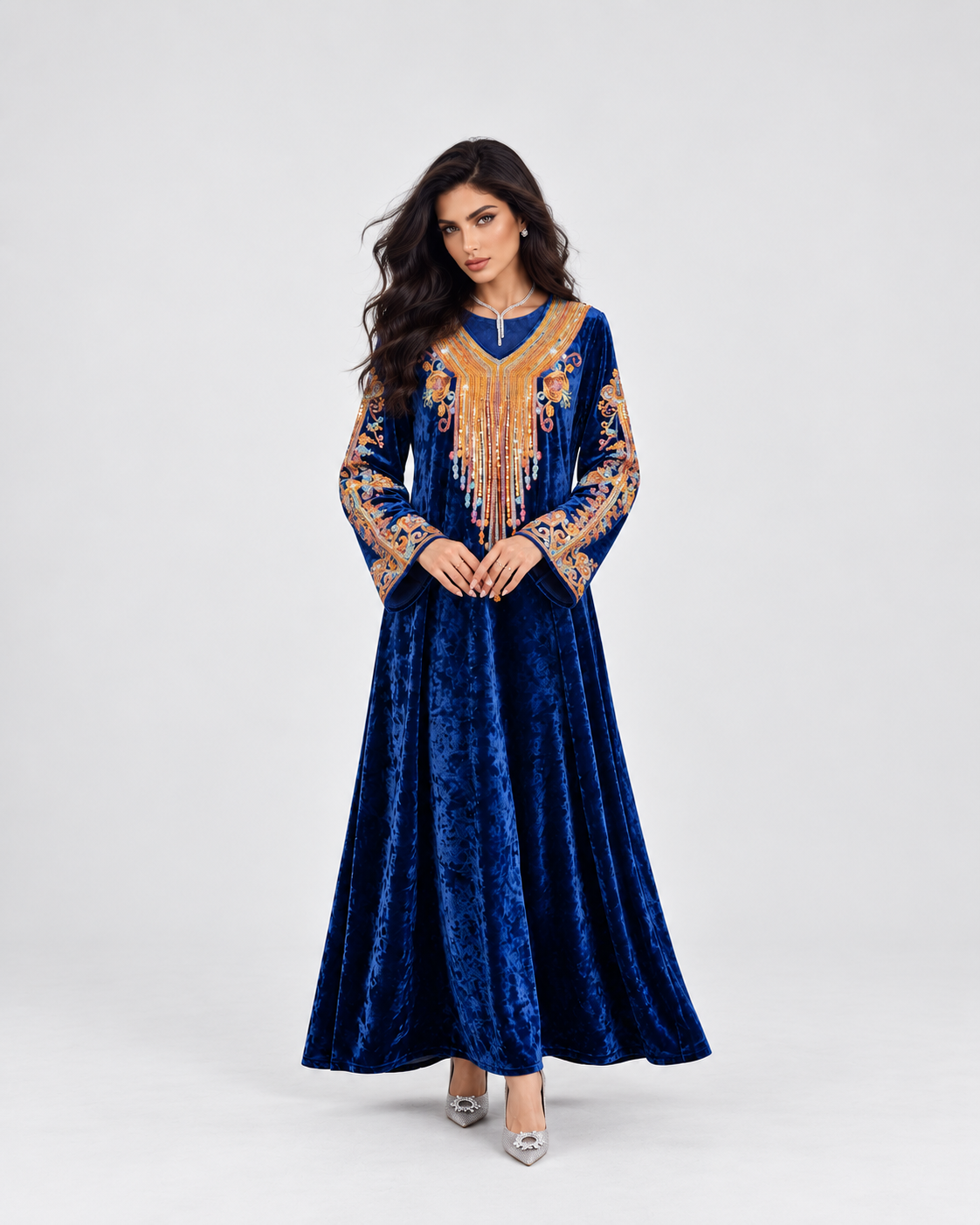 Ines Velvet Abaya JILBAYA