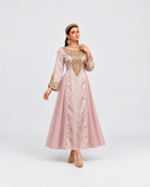 Hafsa Gold Embroidered Abaya JILBAYA