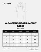 Yara Embellished Kaftan Dress JILBAYA