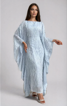 Feathered Texture Kaftan JILBAYA