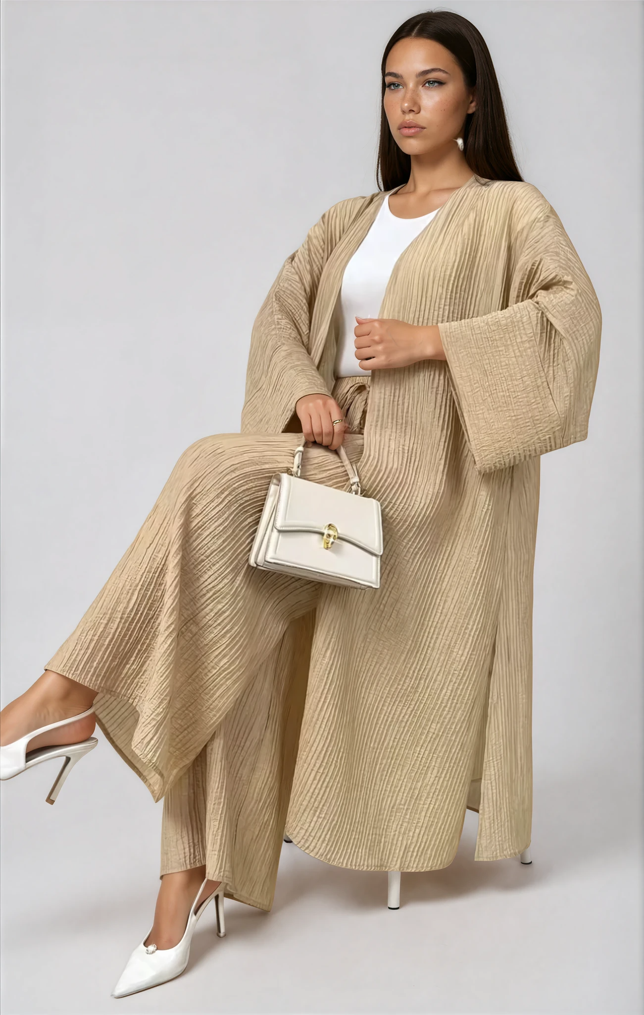 Crinkle Texture Co-Ord Set JILBAYA